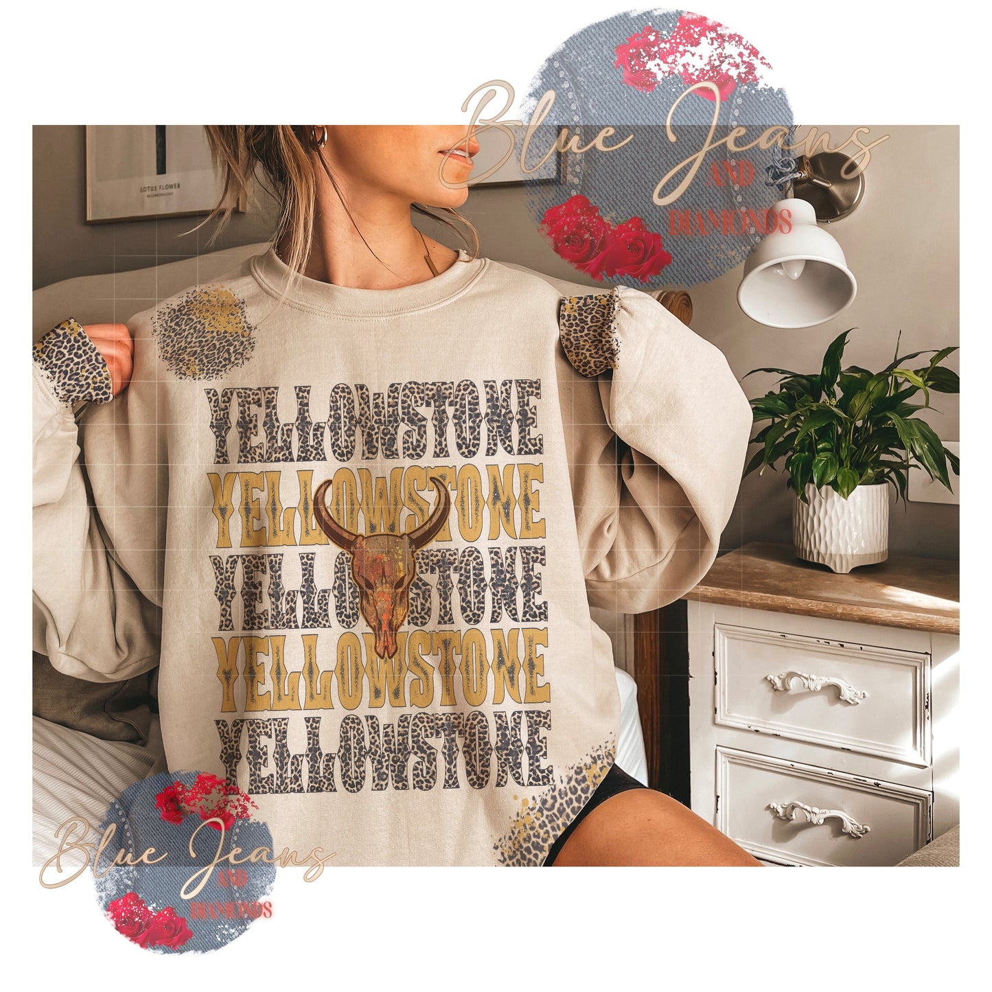 Yellowstone Montana PNG | Country Western Sublimation Design | Dutton Ranch Png