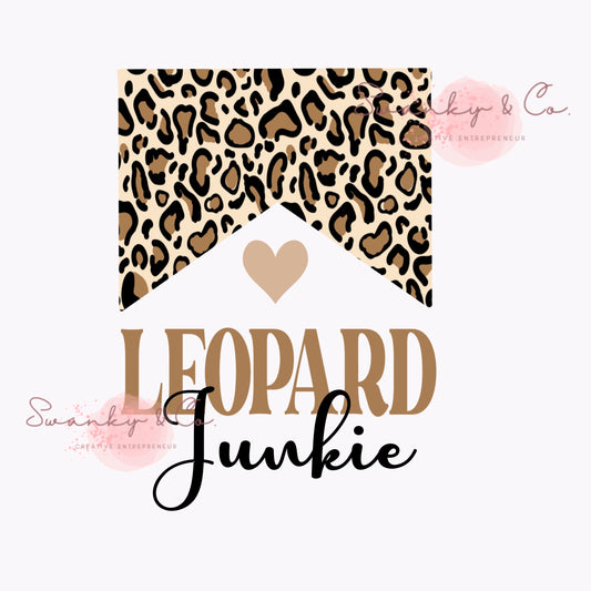 Leopard Junkie Png for Sublimation | Leopard is the new black| Malboro png| Digital Download