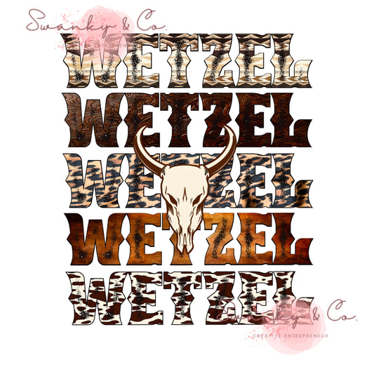 Koe Wetzel Png-Country Western Sublimation Digital Design Download, Bull Skull Png