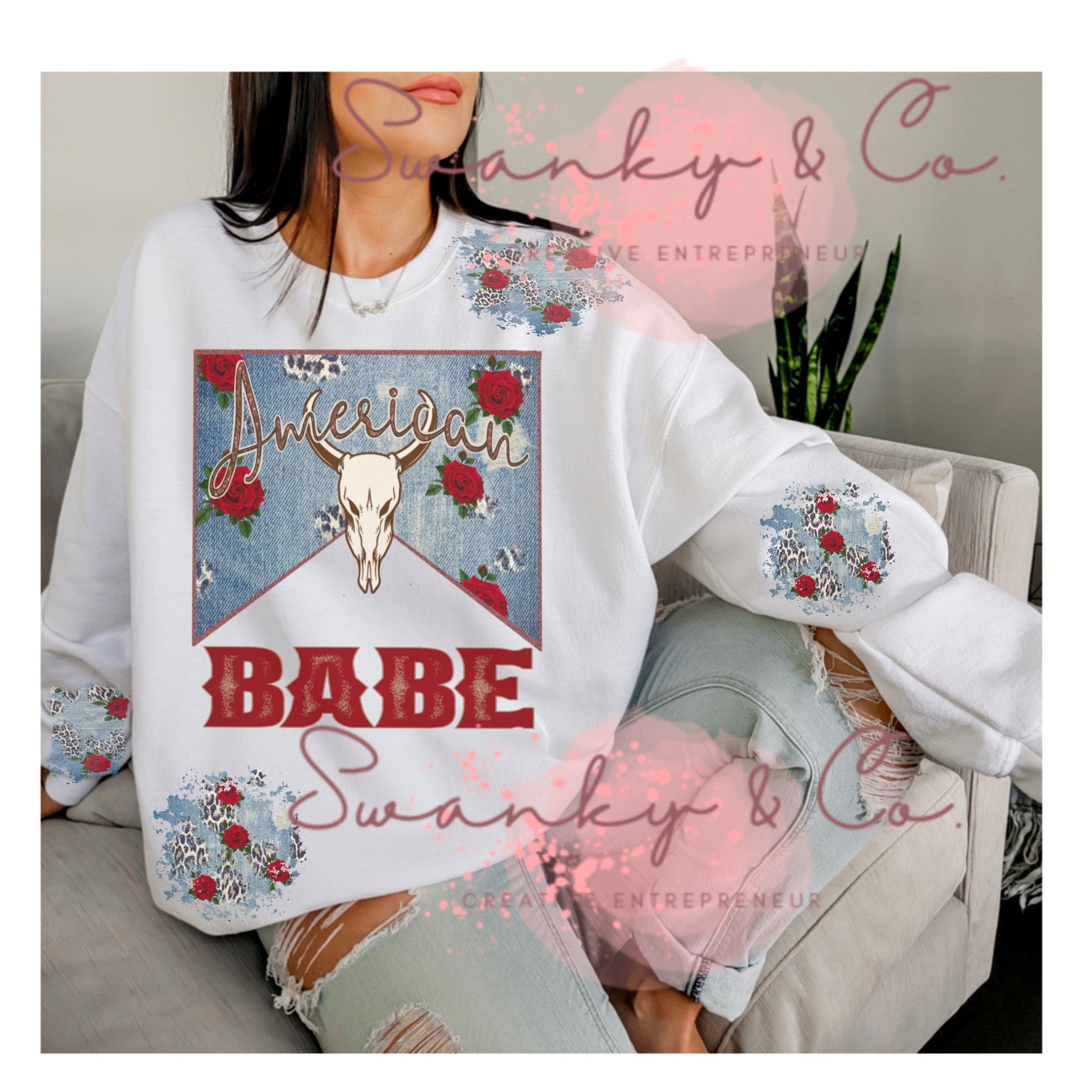 Rodeo Mama PNG, American Babe Sublimation Download, Distressed Cowgirl Png