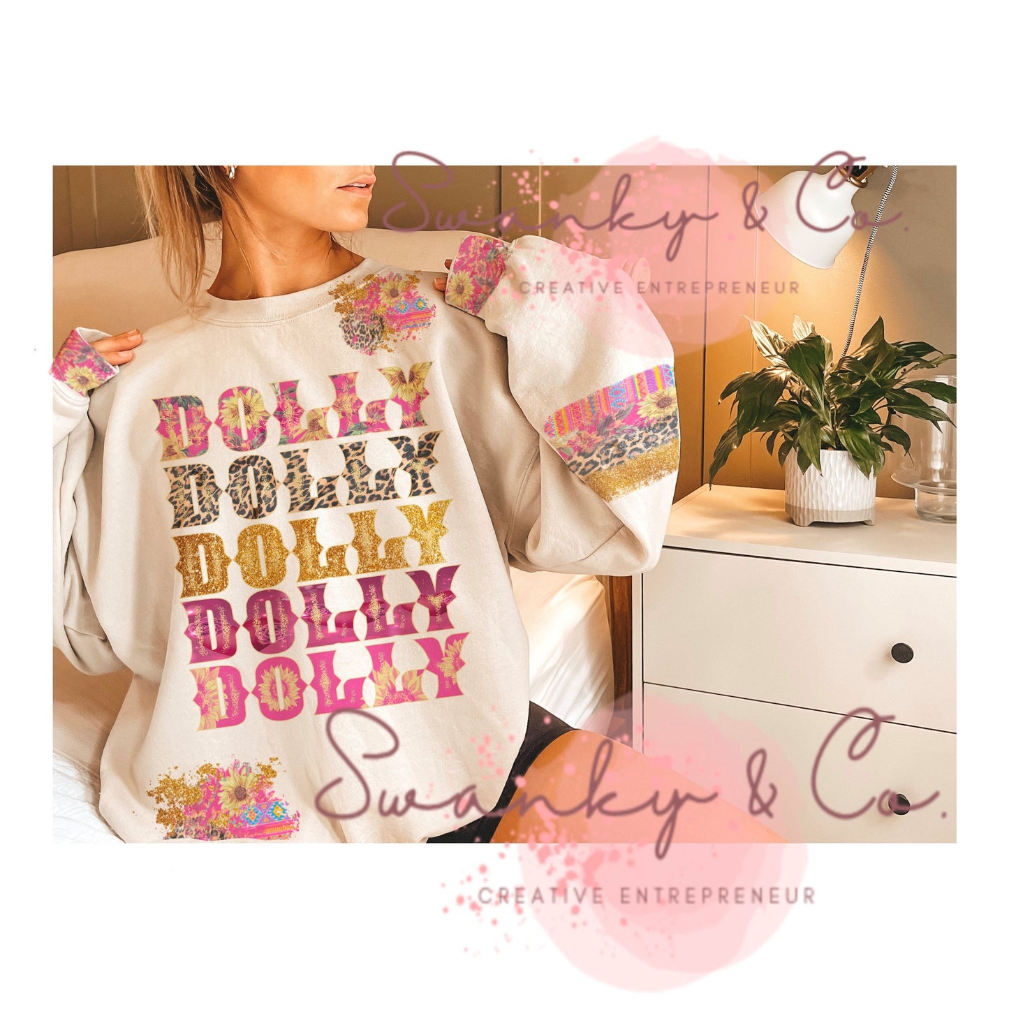 Dolly Dolly Png| Western Retro Png for Sublimation